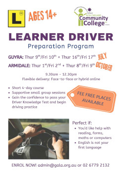 Pre Learner Driver